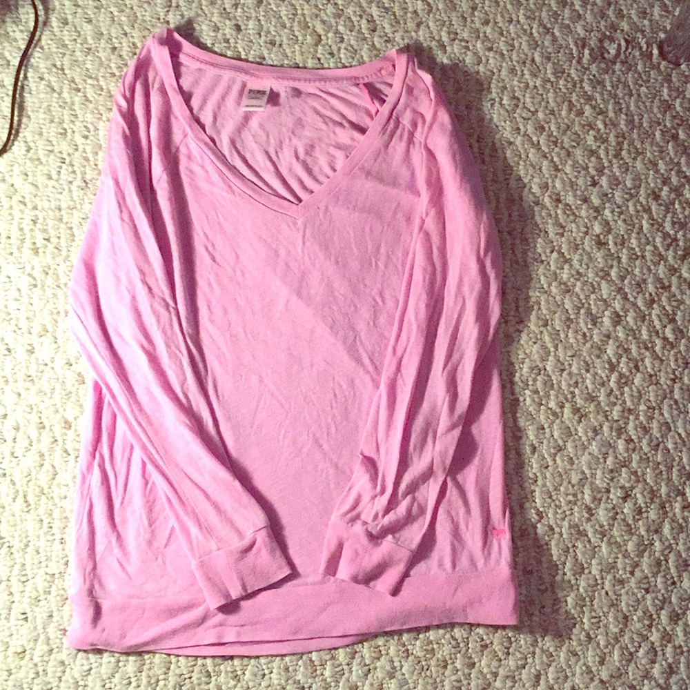Victoria secret pink long sleeve top